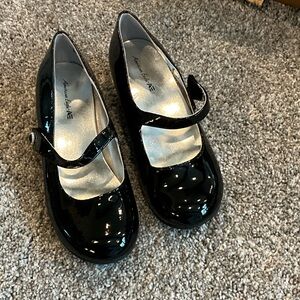 Black Patent Leather Mary Jane Shoes